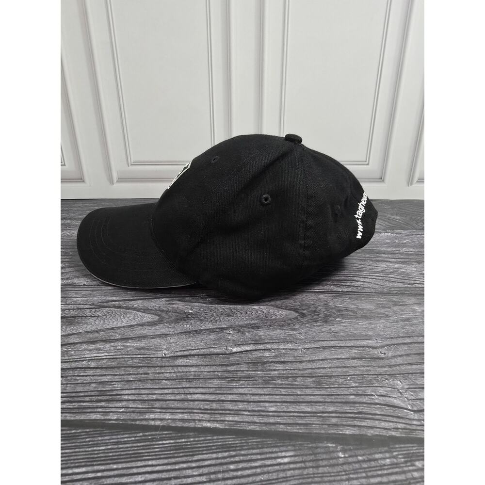 TAG Heuer Watches Baseball Hat Cap Strapback Adjustable Black Logo Promo - Picture 4 of 9